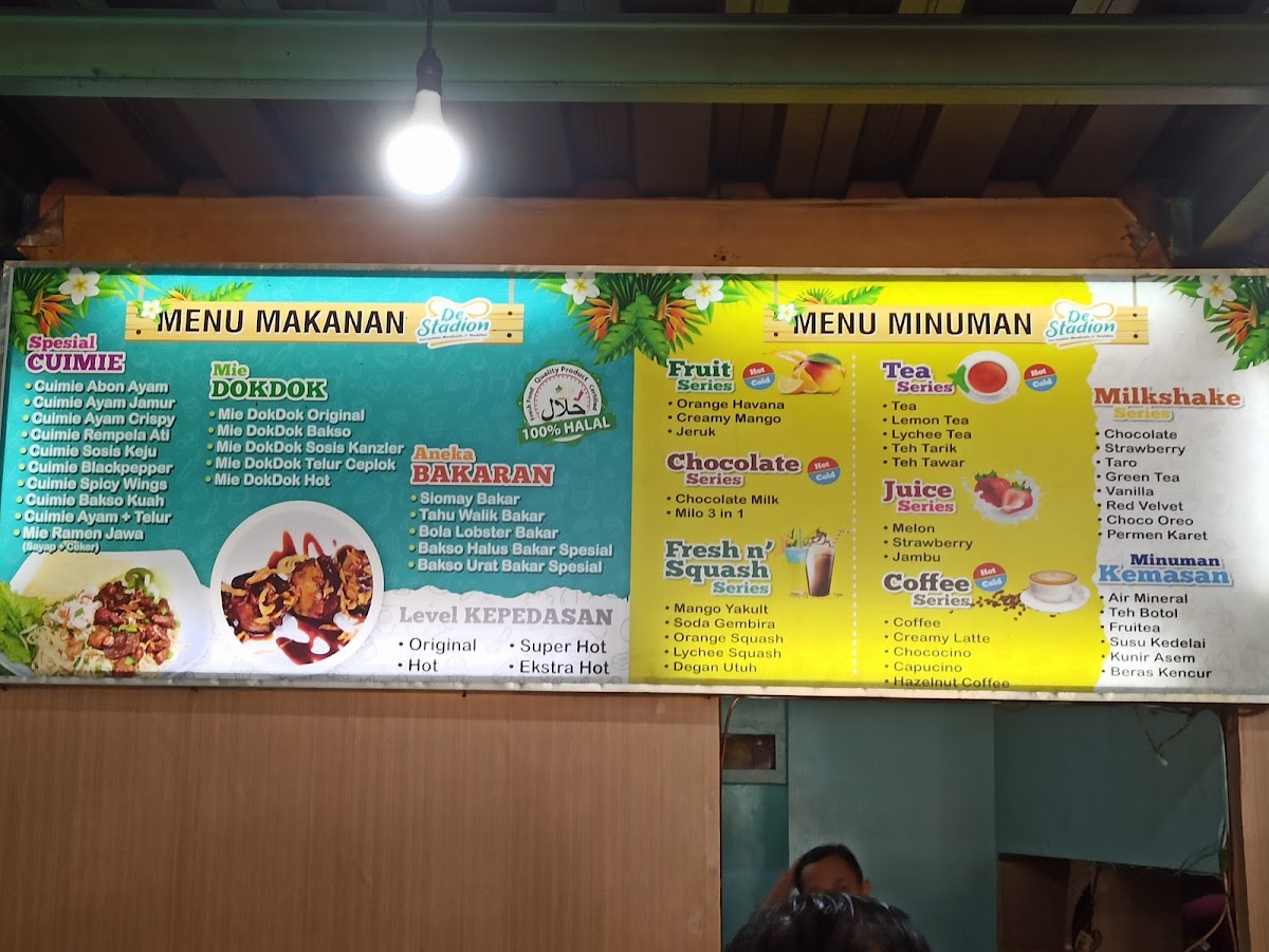 Bakso De Stadion Menu - Image 1